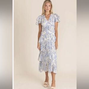 NWT Alden Adair Penelope midi dress